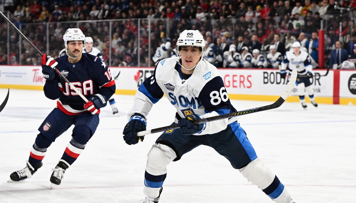 Blackhawks' Teuvo Teravainen disappointed by lack of playing time for Finland