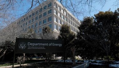 A general view of the U.S. Department of Energy.(Getty Images via AFP)