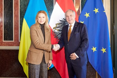 Austrian National Council President Discusses Ukraine Crisis with Deputy Chairwoman of the Verkhovna Rada - Vindobona.org