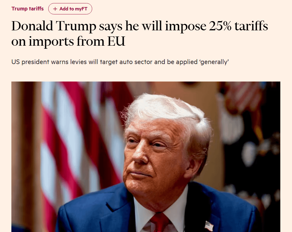Get ready for trade war bros
