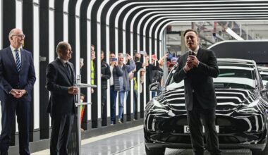 Marktanteil von Tesla in Deutschland bricht ein