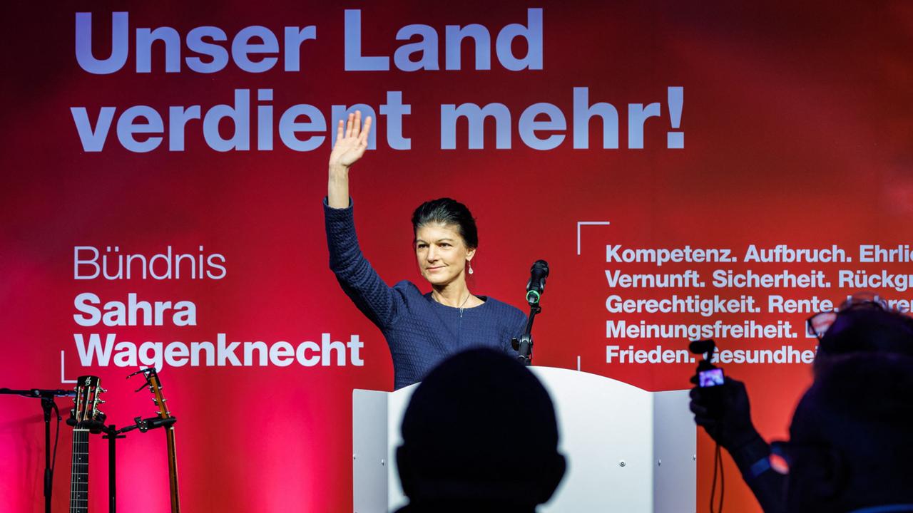 BSW vor der Bundestagswahl: Für Wagenknecht geht es ums Ganze