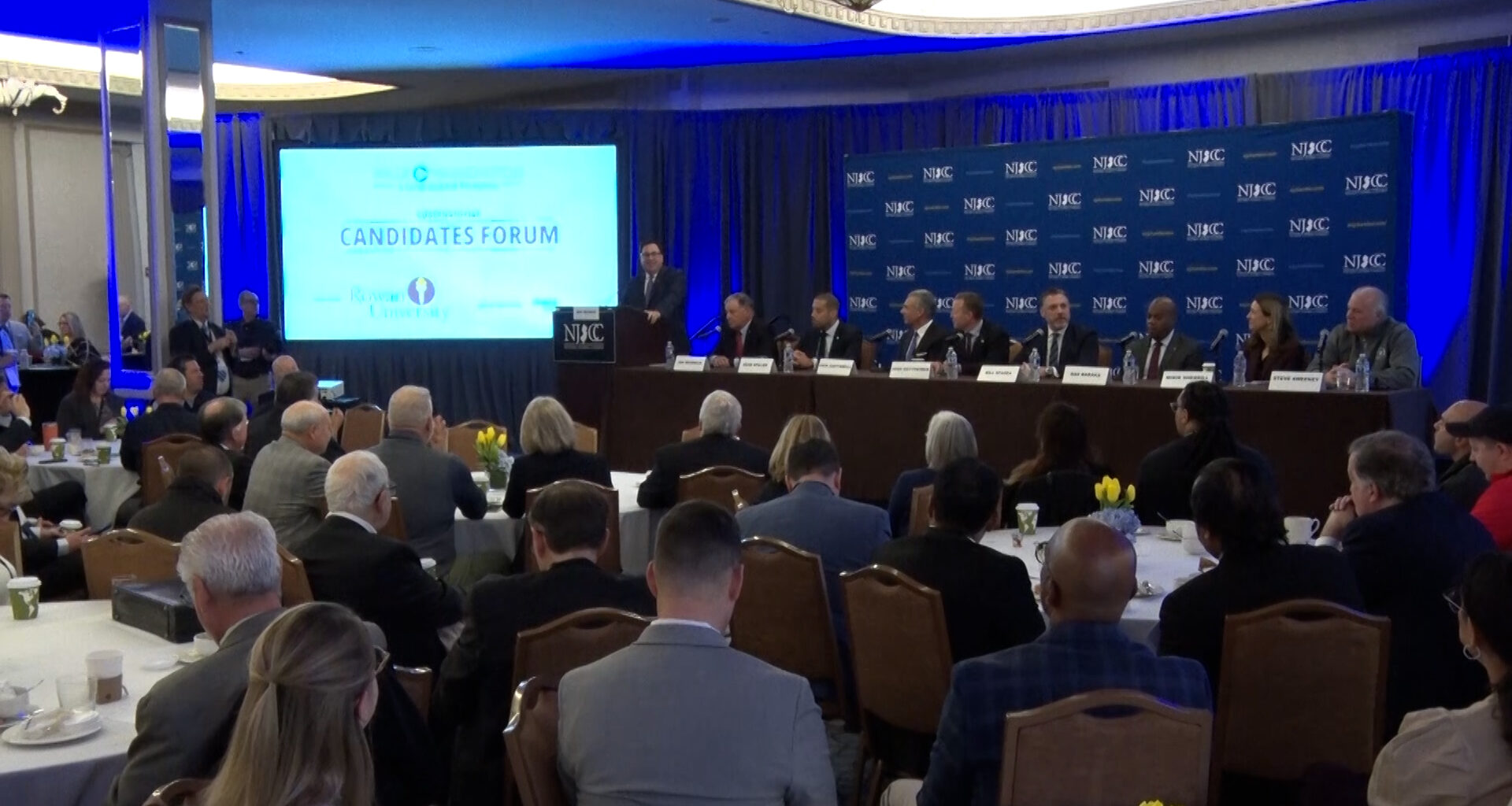 Candidates for NJ governor talk business, economy on 'Walk to Washington' | Video