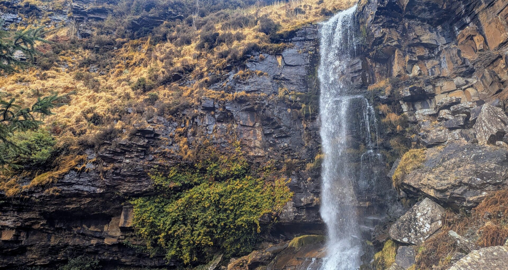 Penpych waterfall
