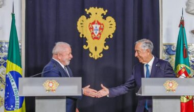 Lula e presidente de Portugal se reúnem e devem discutir tratamento dado a brasileiros no país europeu
