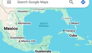 Apple changes Gulf of Mexico to Gulf of America based on Trump's order