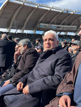 Al-Fayyad at the funeral ceremony (Popular Mobilization website, February 23, 2025)