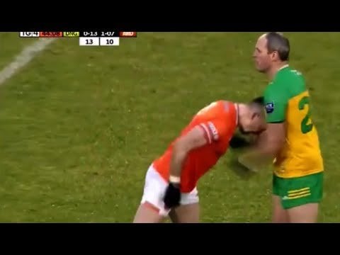 Michael Murphy returns for Donegal and Aidan Forker of Armagh immediately Head-Butts him