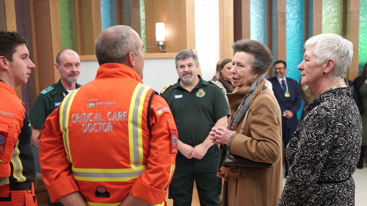 Princess Anne Follows in Kate Middleton's Footsteps With Emotional Hospital Visit