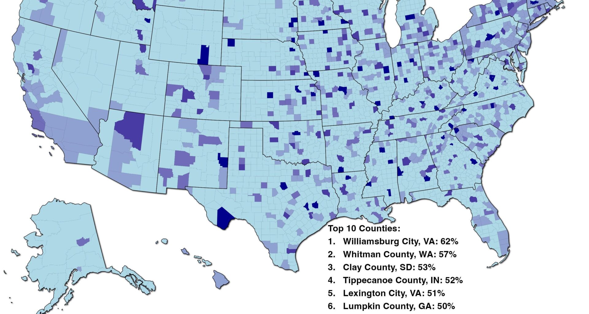 [OC] Students at 4-Year Colleges as a Percent of the Population