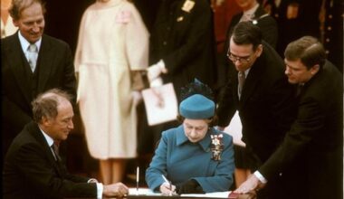 Throwback: Royals in Canada!  To celebrate the 50th anniversary of the Canadian flag