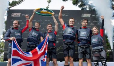 Emirates GBR's Dylan Fletcher seals triumphant SailGP return