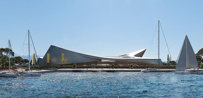 zaha hadid architects breaks ground on centre for mediterranean culture in calabria, italy