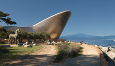 zaha hadid architects breaks ground on centre for mediterranean culture in calabria, italy