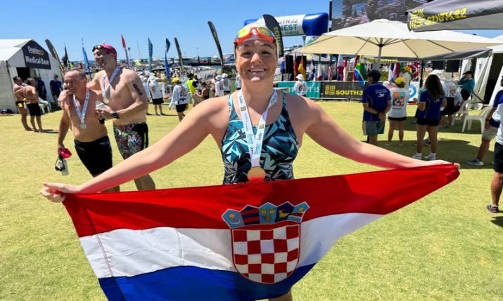Croatian star Dina Levačić conquers Australia’s Rottnest Channel