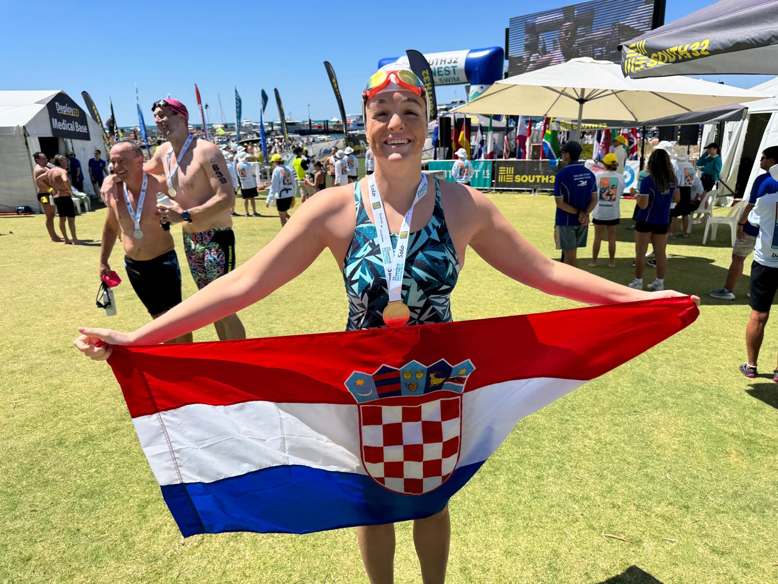 Dina Levačić conquers Australia’s Rottnest Channel 
