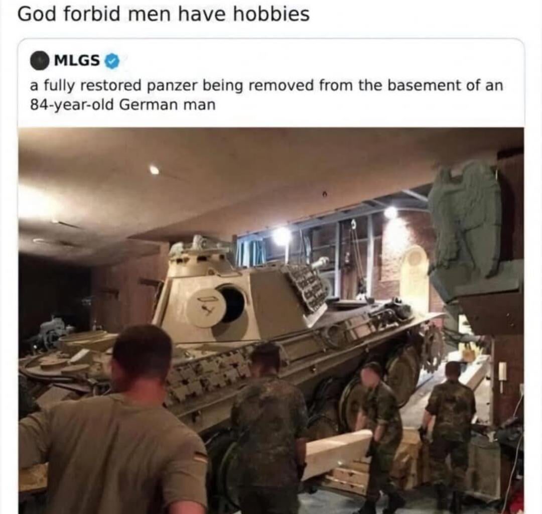 Typical German hobby