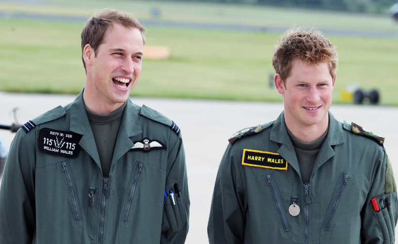 Princes William and Harry used different surnames before they got married