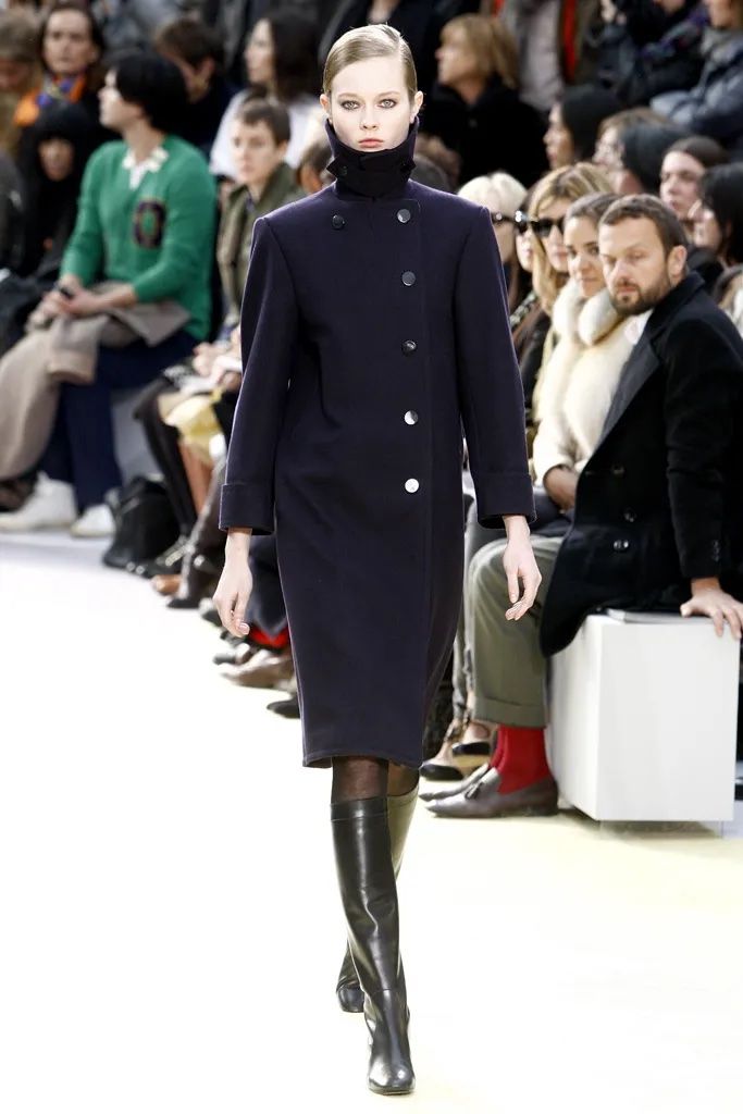 Image may contain Monika Jagaciak Jena Malone Dylan Gelula Clothing Coat Adult Person Footwear Shoe and Accessories