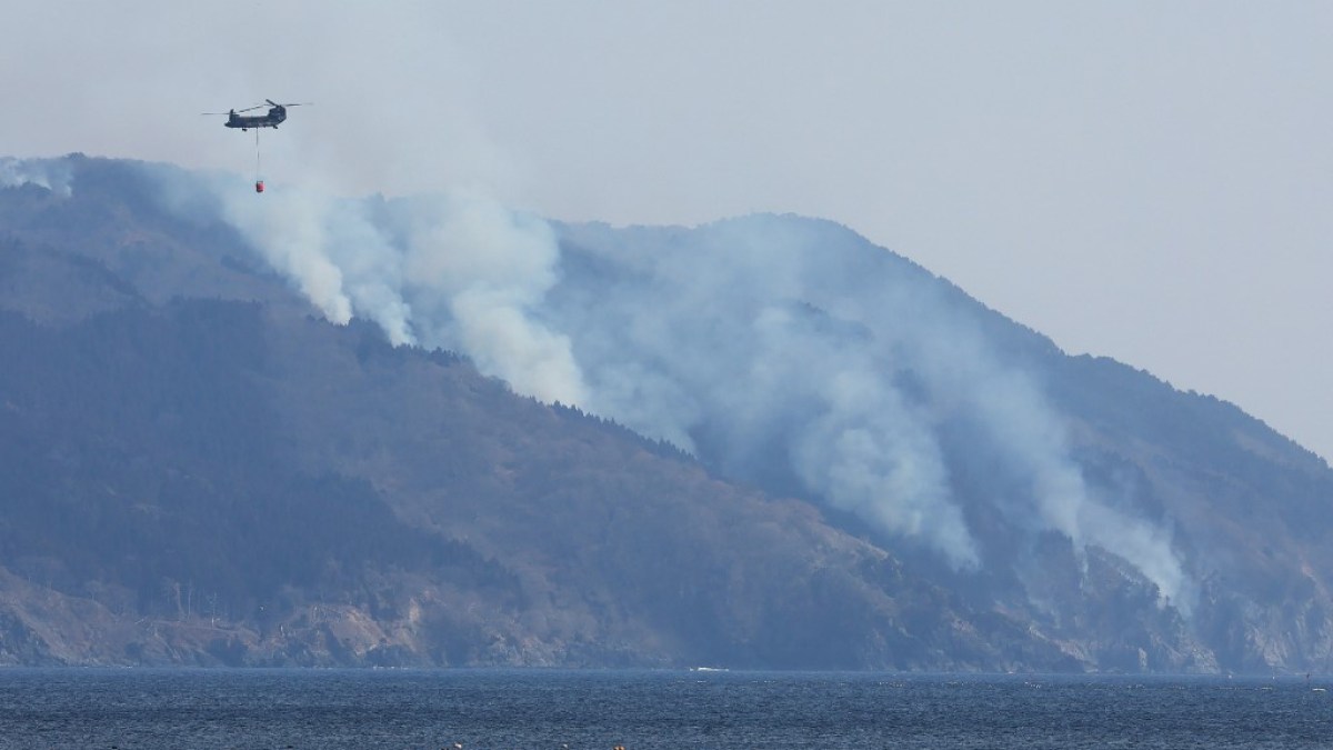 Japan deploys 2,000 firefighters to tackle worst forest blaze in decades | Climate Crisis News