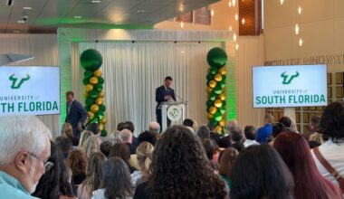 The University of South Florida has announced the Bellini College of Artificial Intelligence, Cybersecurity and Computing. (Spectrum Bay News 9/Calvin Lewis)