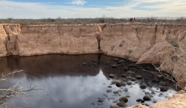 An oil well sinkhole is growing in Texas’ Permian Basin