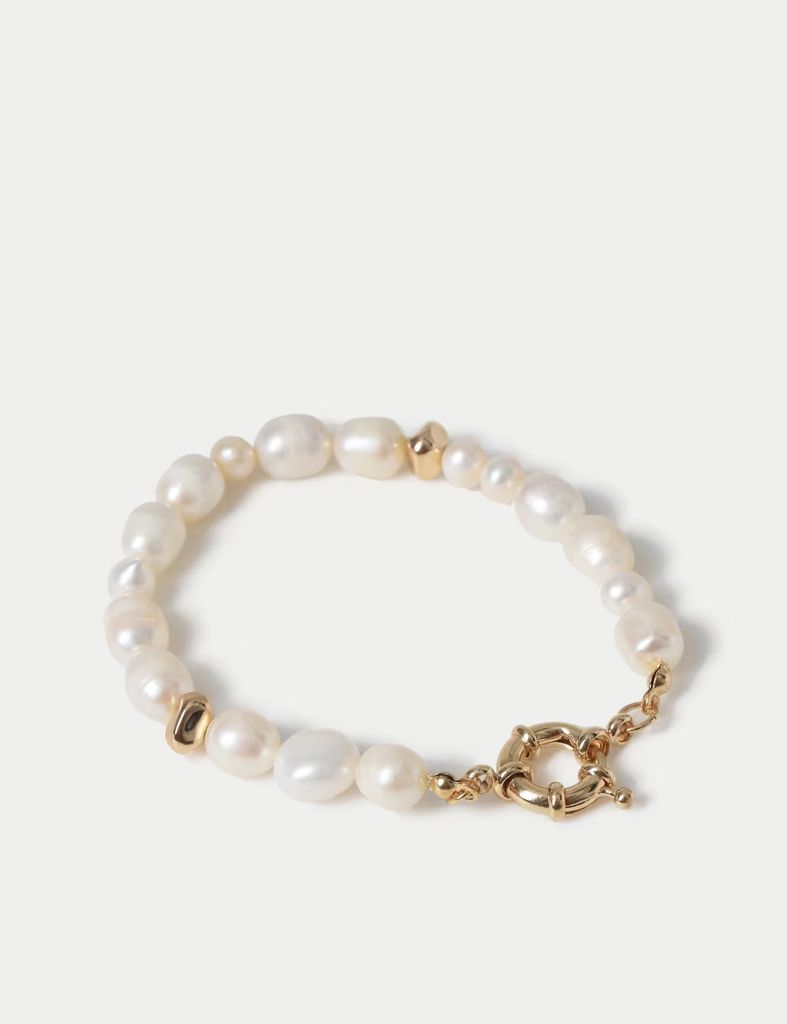 M&S Freshwater Pearl Bubble Bracelet