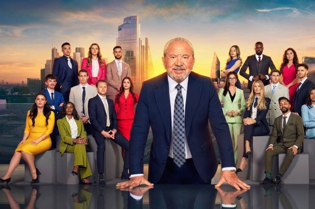 Lord Sugar with this year's Apprentice candidates