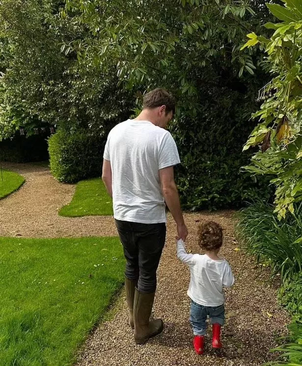 Jack and one of his and Eugenie's little ones 