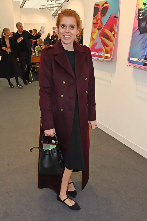Princess Beatrice of York attends the Frieze Art Fair 2024 VIP preview 
