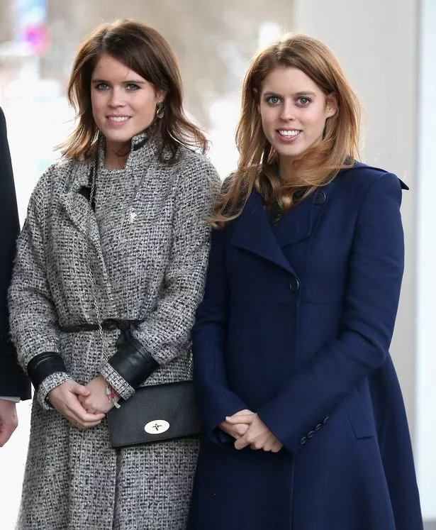 Princess Eugenie, pictured here with sister Princess Beatrice, is a huge art fan