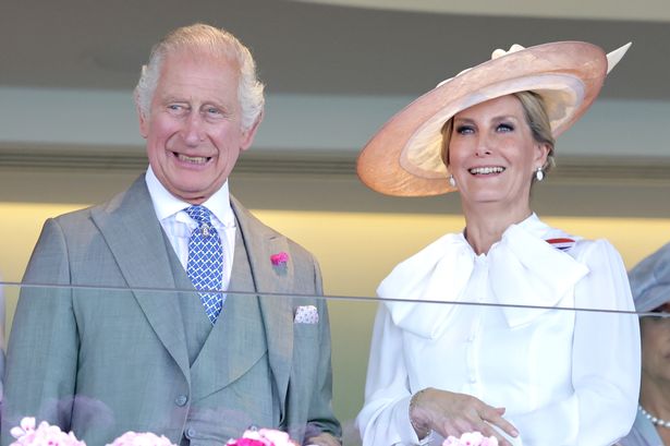 Sophie, Duchess Of Edinburgh and King Charles at royal ascot