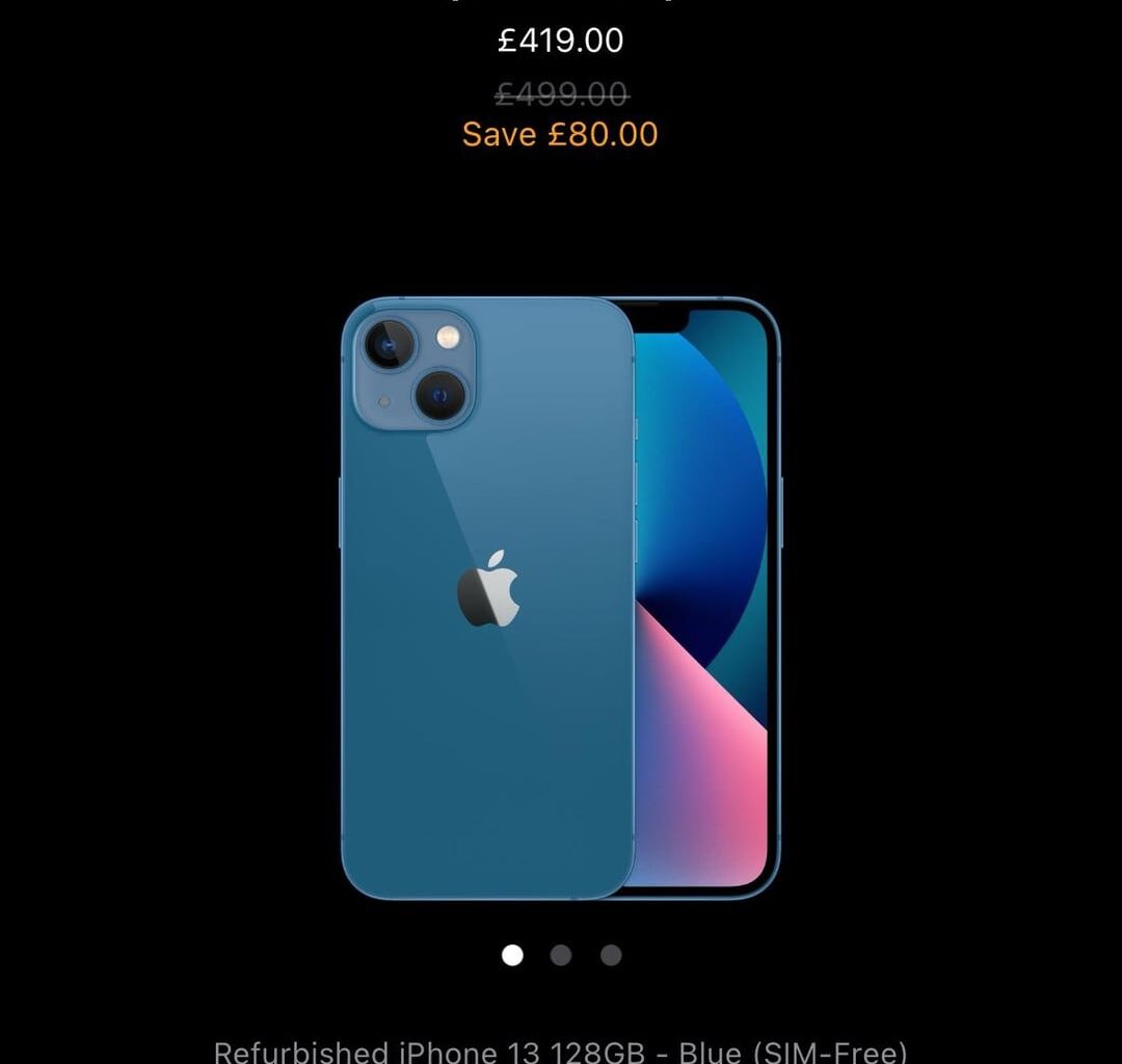 Looks like Apple are enforcing Irish Sea border anyways