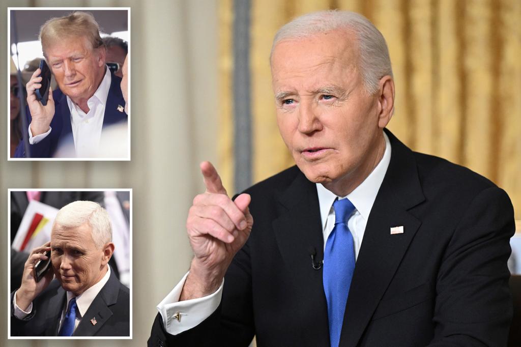 Biden White House turned over Trump, Pence government cellphones to FBI as part of anti-Trump agent's case