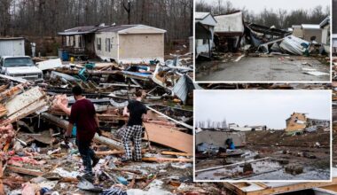 Death toll grows to 33 as destructive storms and violent tornadoes obliterate the South and Midwest