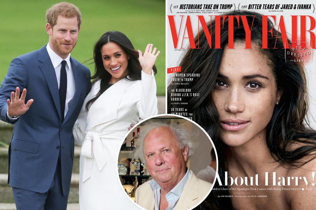 Meghan Markle thought she landed Vanity Fair cover for charity work — not Prince Harry relationship, ex-editor says