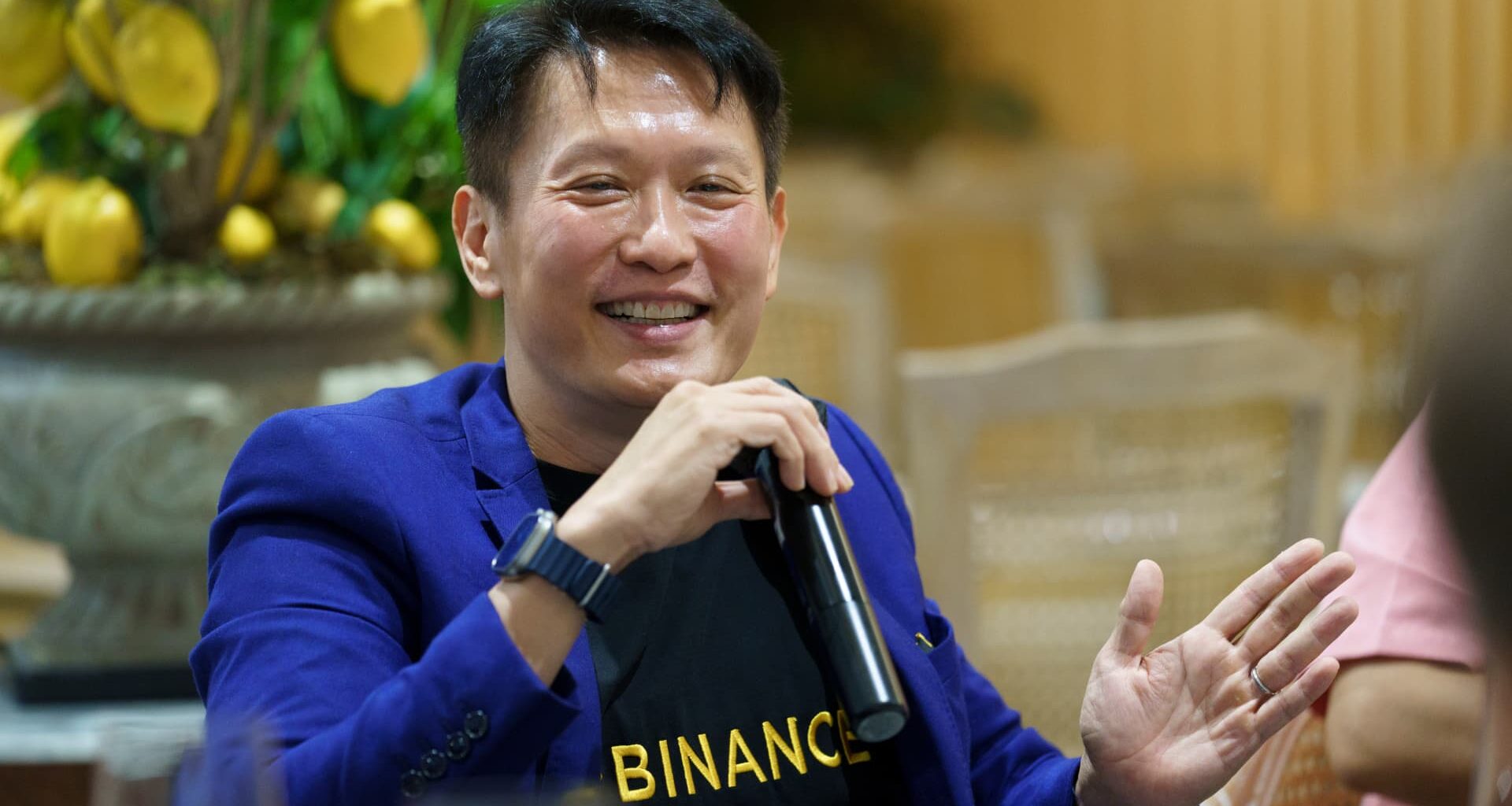 Binance CEO says Trump has been 'fantastic' for cryptocurrency
