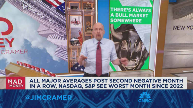We may be going along the route that there will be no tariffs on banks, says Jim Cramer