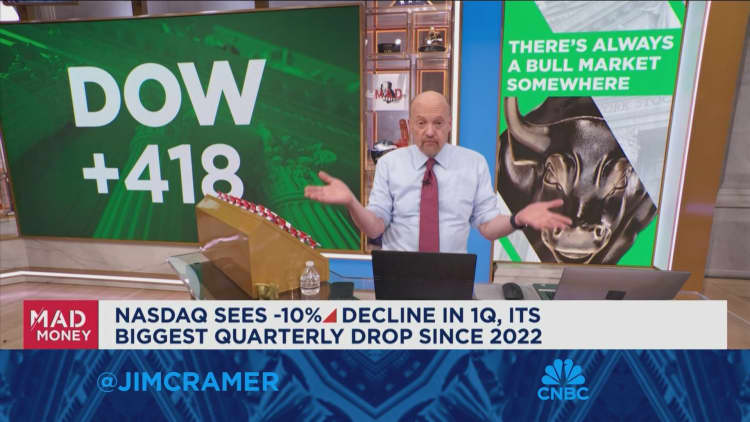 People want nothing to do with stocks, they are sure Trump will keep laying on tariffs: Jim Cramer
