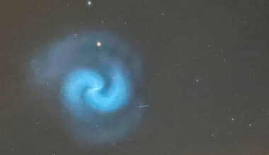 Ufo-Alarm über Luxemburg? Raketentreibstoff zauberte Spiralwirbel in den Abendhimmel