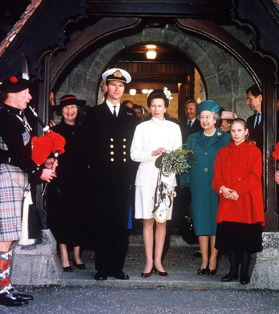Princess Anne39s second wedding Princess Anne39s second wedding