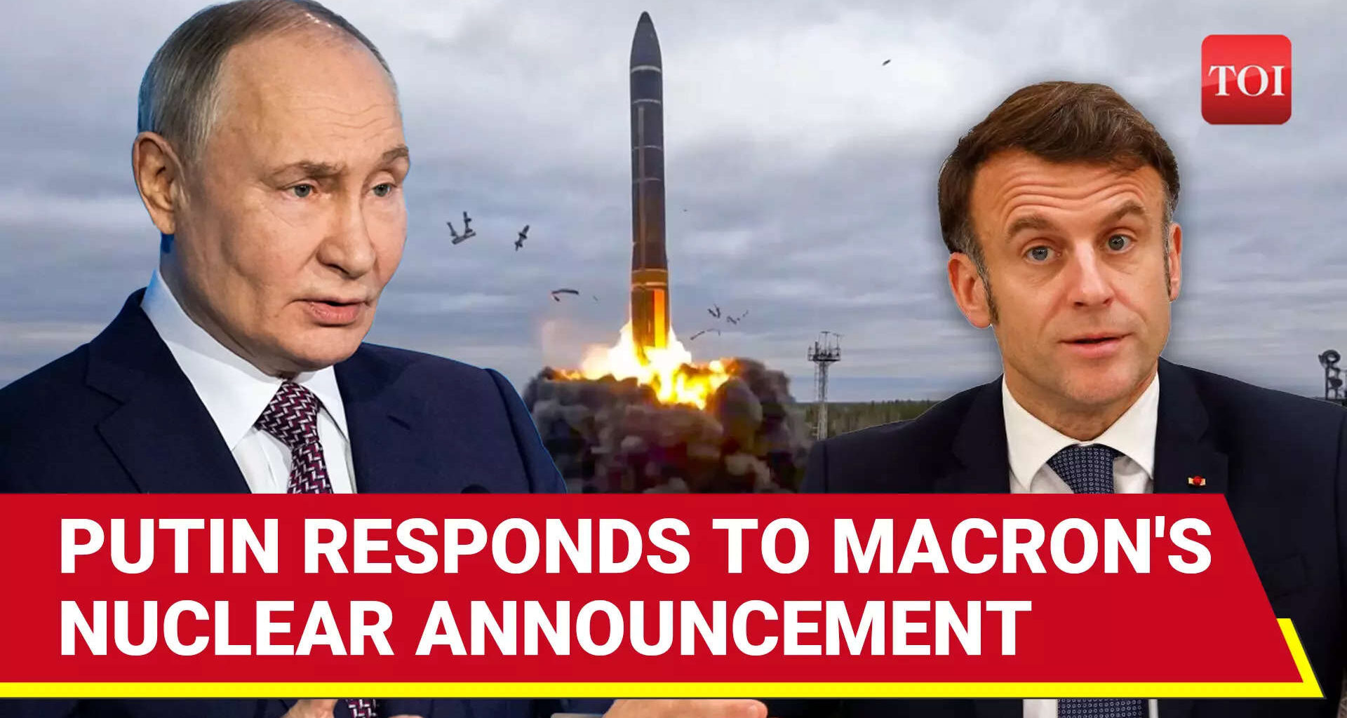 Putin Refuses To Concede To Ukraine, Mocks Macron's EU Nuclear Shield
