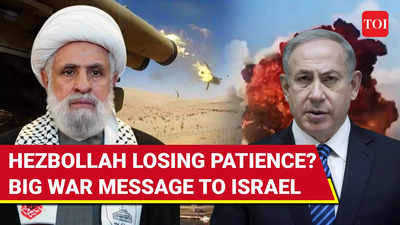 Hezbollah Issues Chilling Bloodshed Ultimatum To Israel; 'One More Strike & We'll Retaliate' | Watch