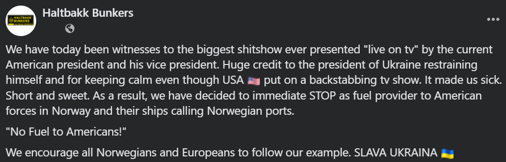 Norwegian private companies are wild