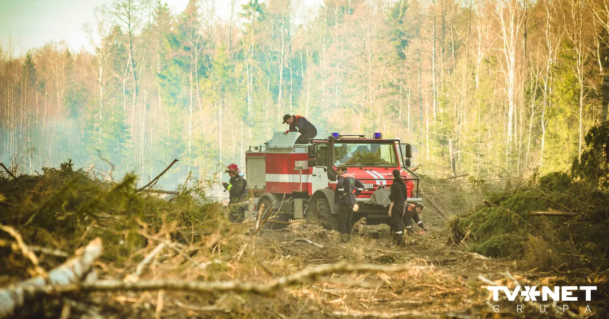 Aizvadītajā diennaktī Latvijā dzēsti 38 kūlas ugunsgrēki
