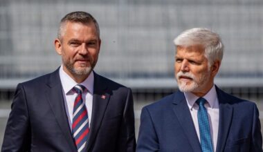 Slovak and Czech presidents address political rifts and foreign policy