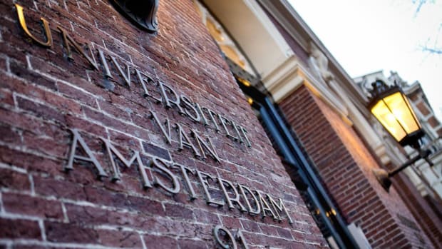 Hoofdzetel van de UvA: het Maagdenhuis.
