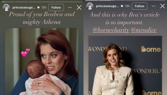 Princess Eugenie celebrates Beatrices special milestone in new message
