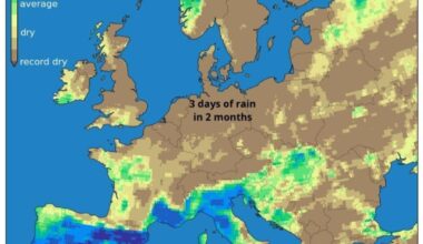 New map just dropped. Wet Europe vs dry Europe