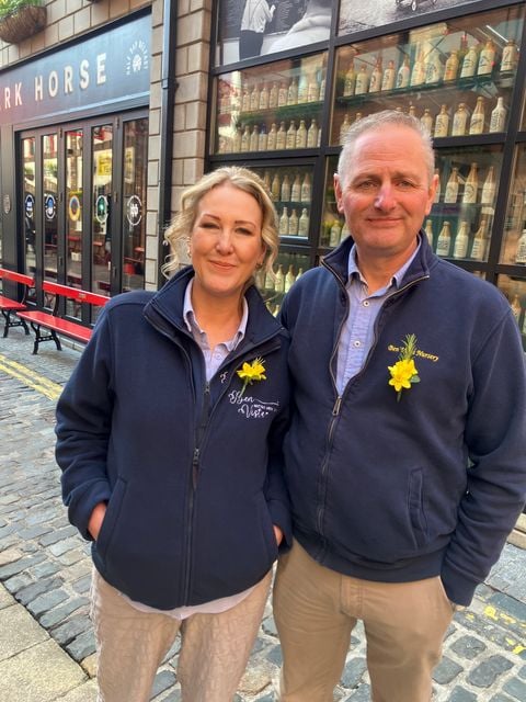Valerie and Richard McMullan of Ben Vista Garden Centre